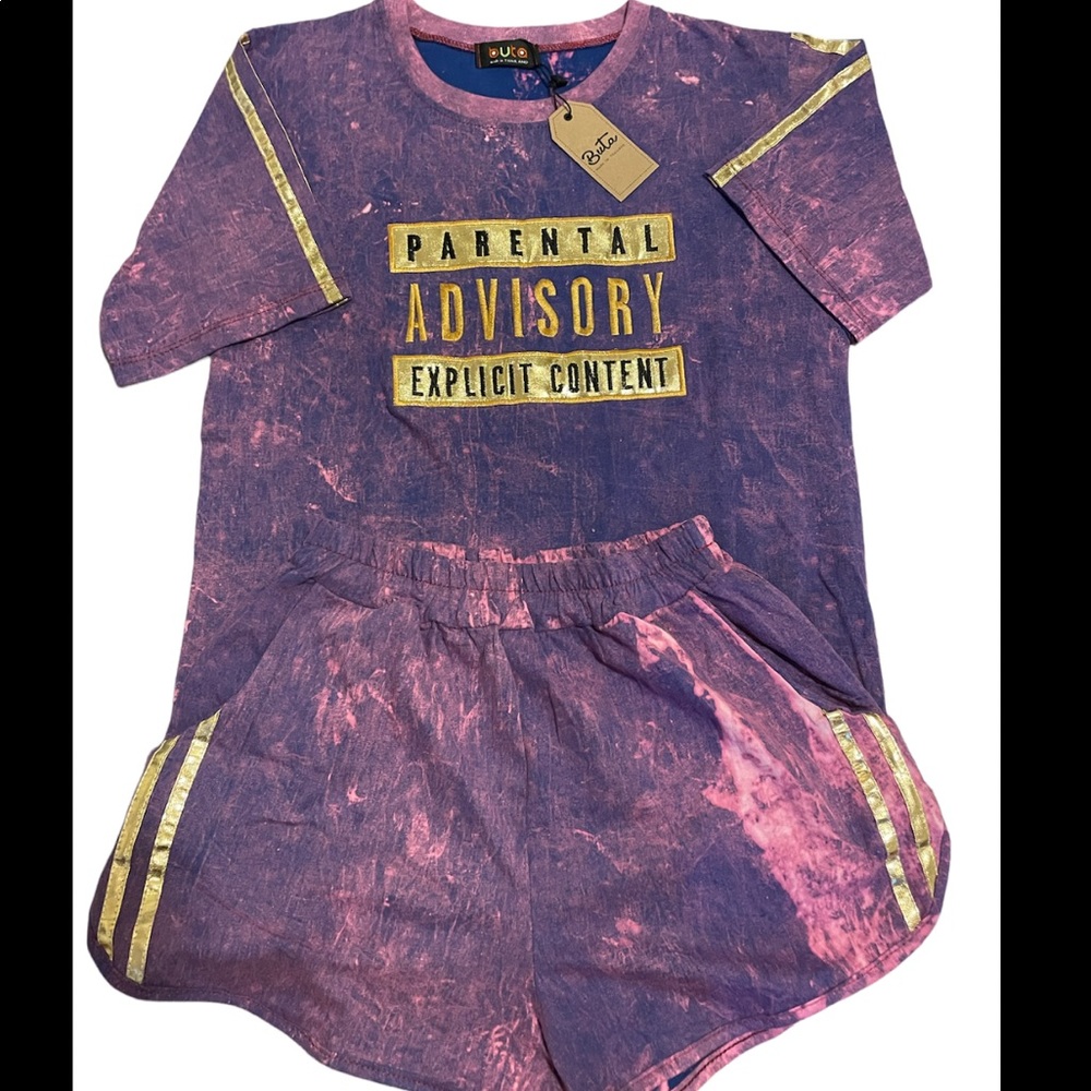 Shirt & Short Set, NWT, Size Medium